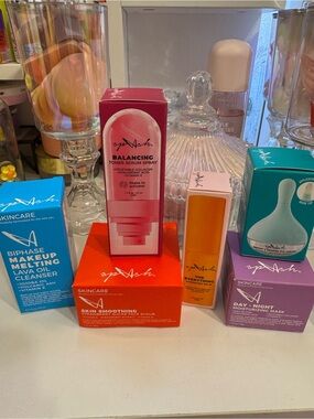 SpaAsh Skincare Set - Multicolor Packaging (Blue, Pink, Orange, Teal, Purple)